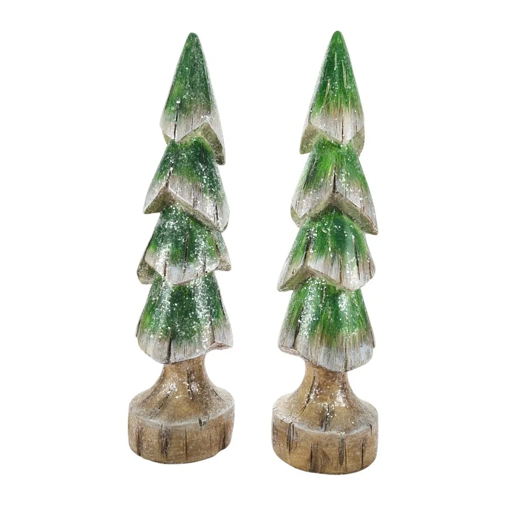 RAZ Tabletop Christmas Fir Tree, Height 13